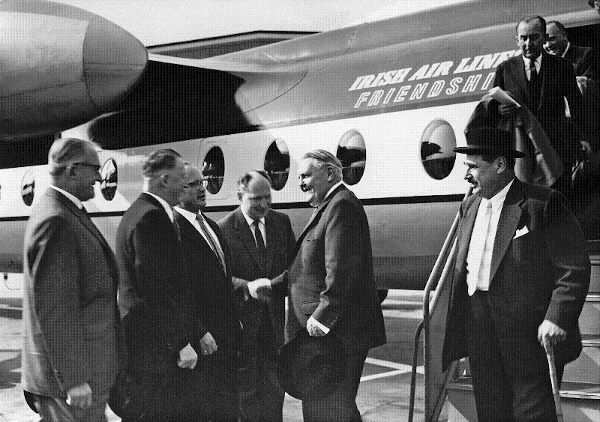 Historisches Foto der ILA 1959: „Deutsche Luftfahrtschau“