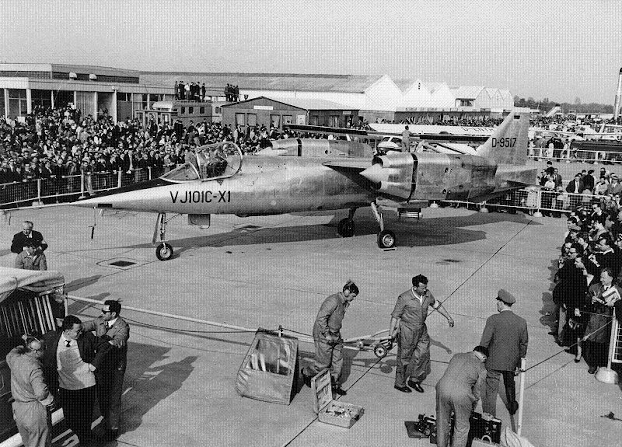 Historisches Foto der ILA 1964: Innovation und Expansion