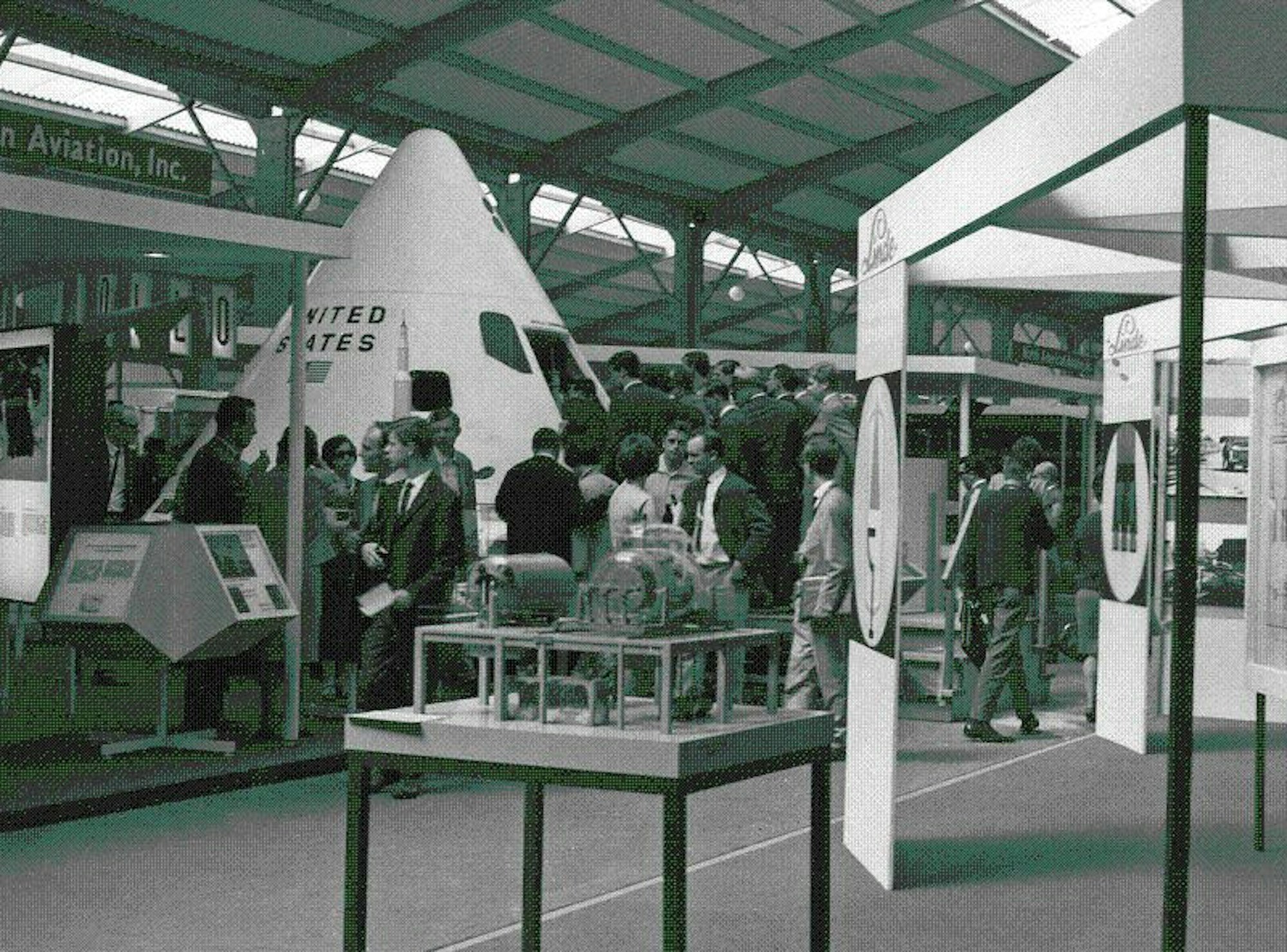 Historisches Foto der ILA 1966: Europa wächst zusammen