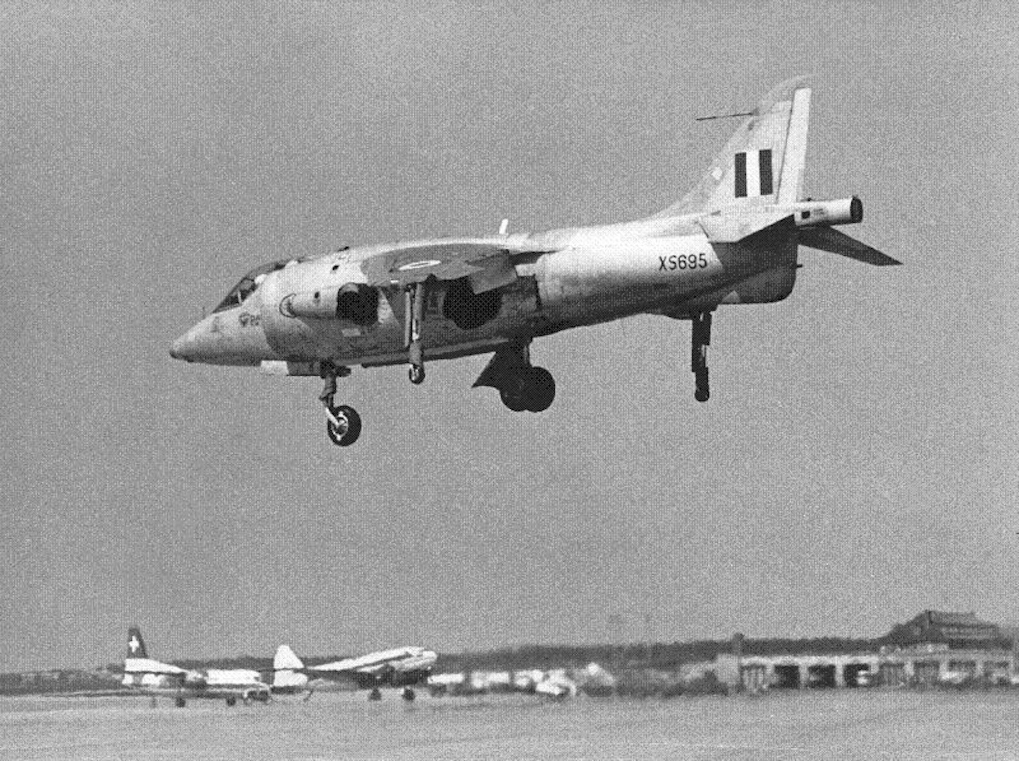 Historisches Foto der ILA 1966: Europa wächst zusammen