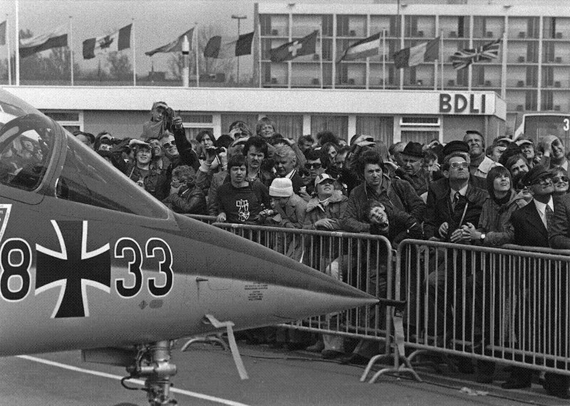 Historisches Foto der ILA 1978: Die alte und neue ILA