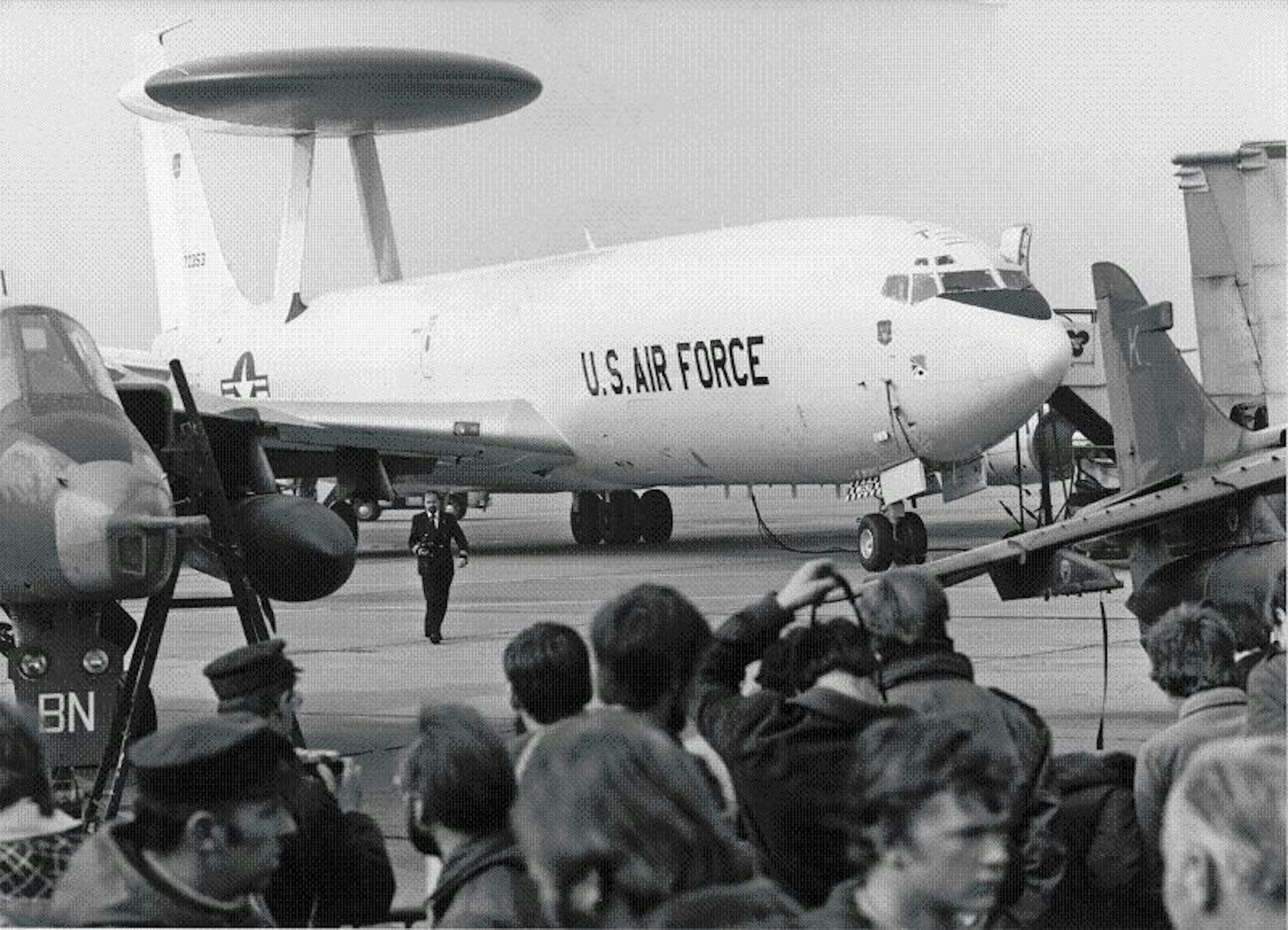 Historisches Foto der ILA 1980: AWACS-Premiere