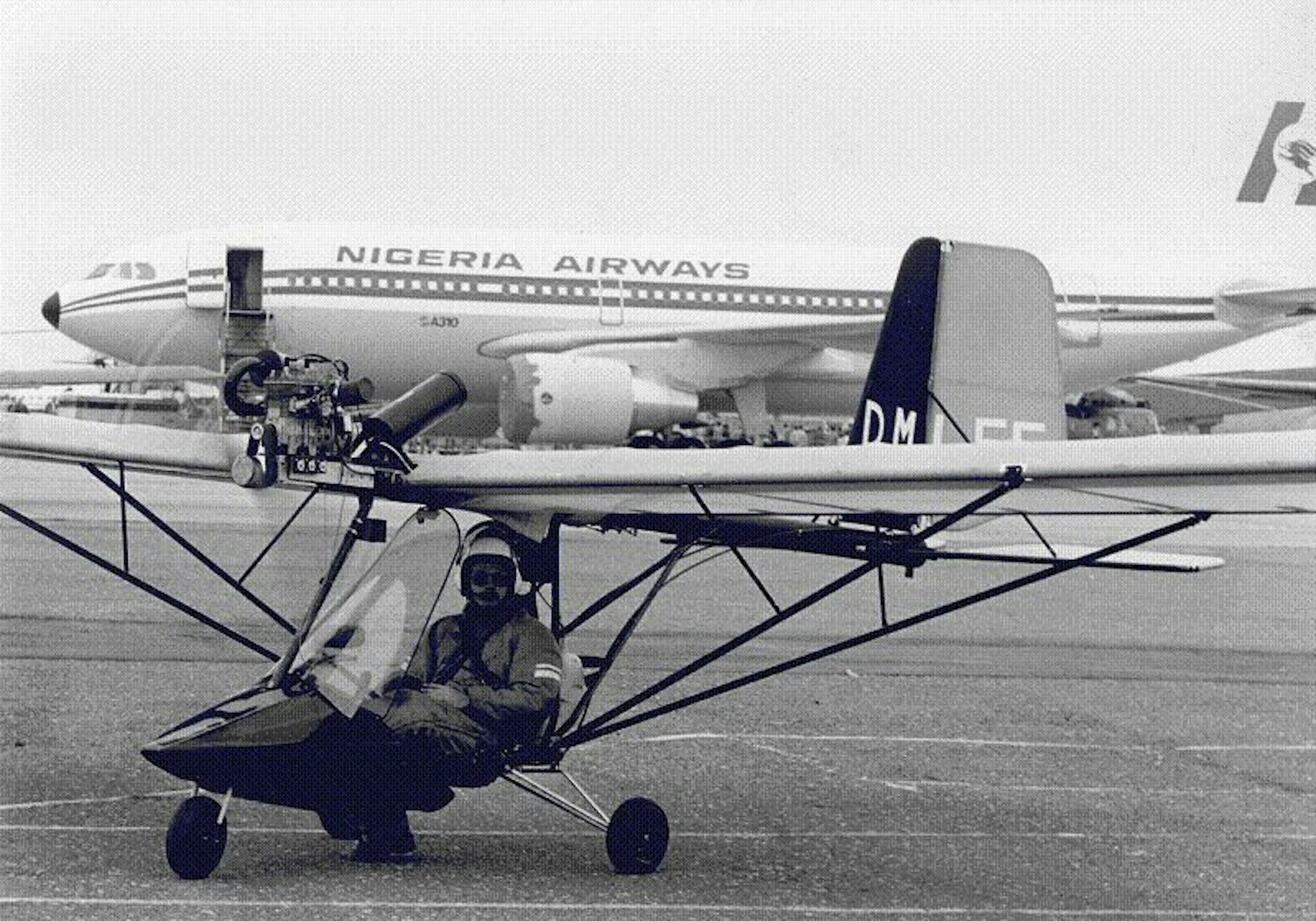 Historisches Foto der ILA 1982: Weltpremiere des A310