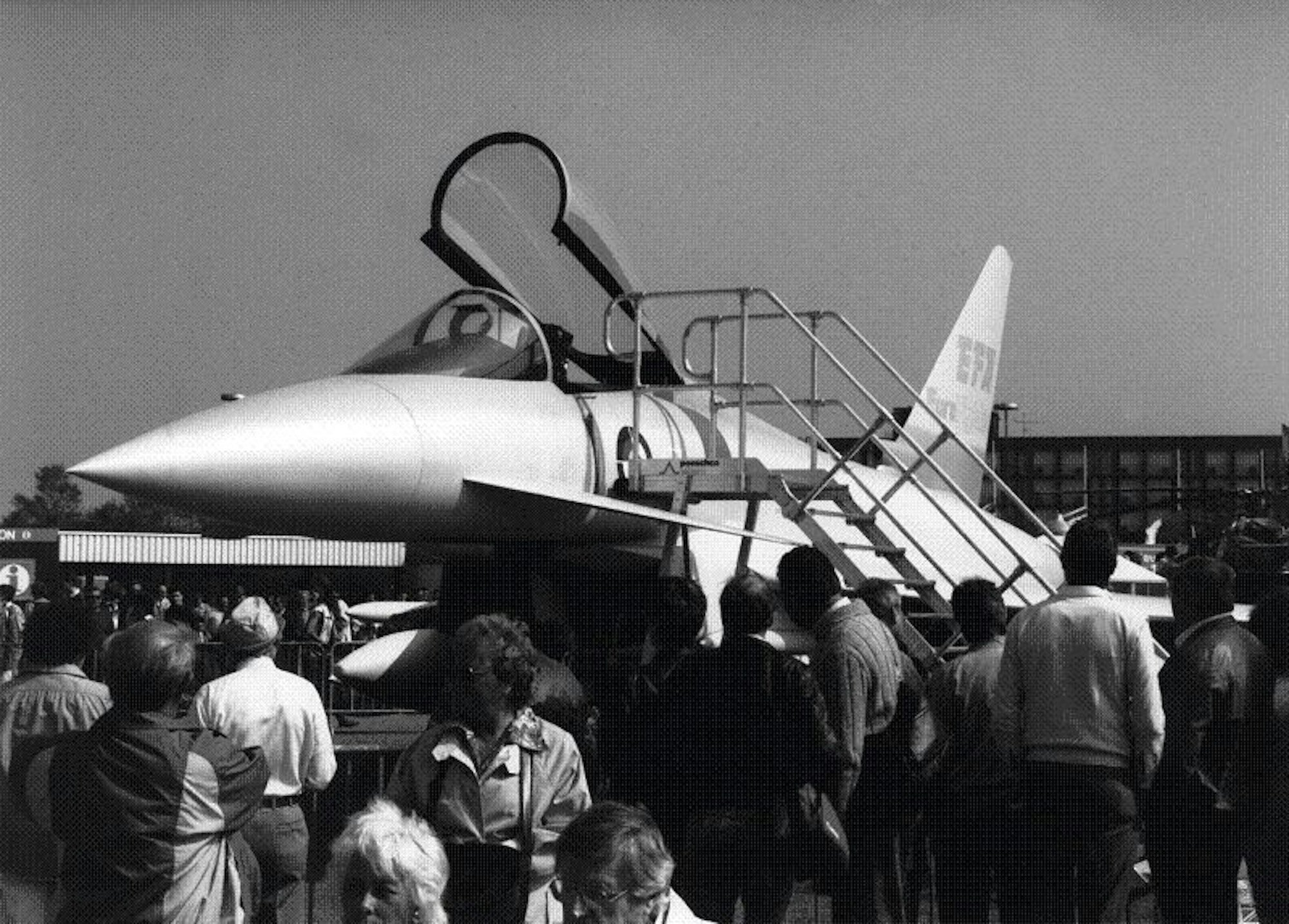 Historisches Foto der ILA 1988: Fly-By-Wire-Revolution