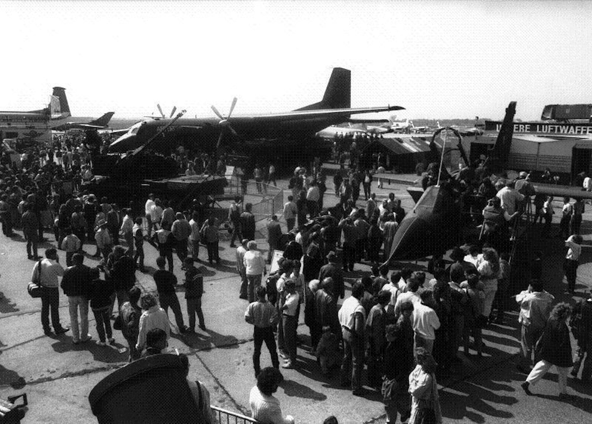 Historisches Foto der ILA 1988: Fly-By-Wire-Revolution