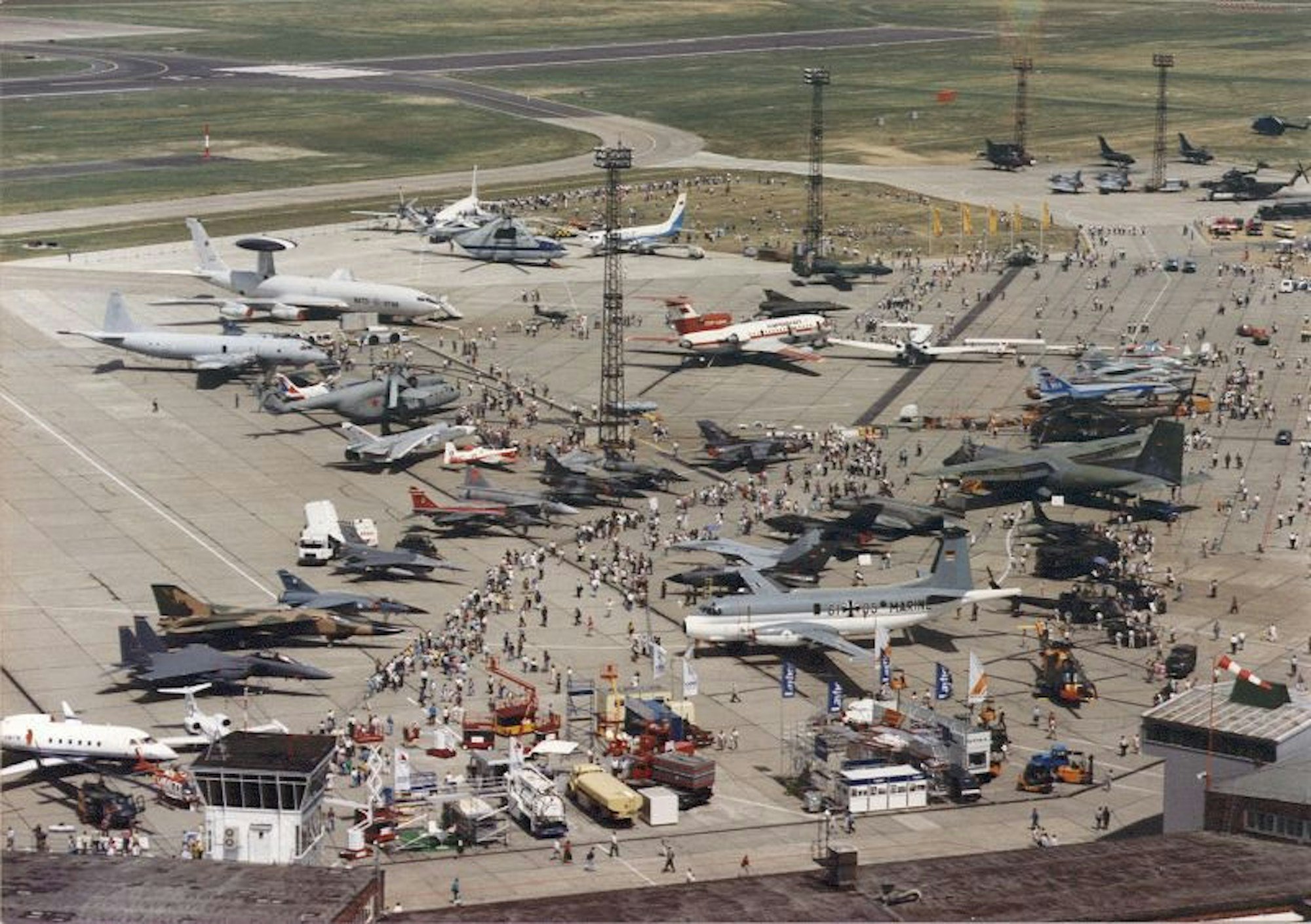 Historisches Foto der ILA 1992: Zurück nach Berlin