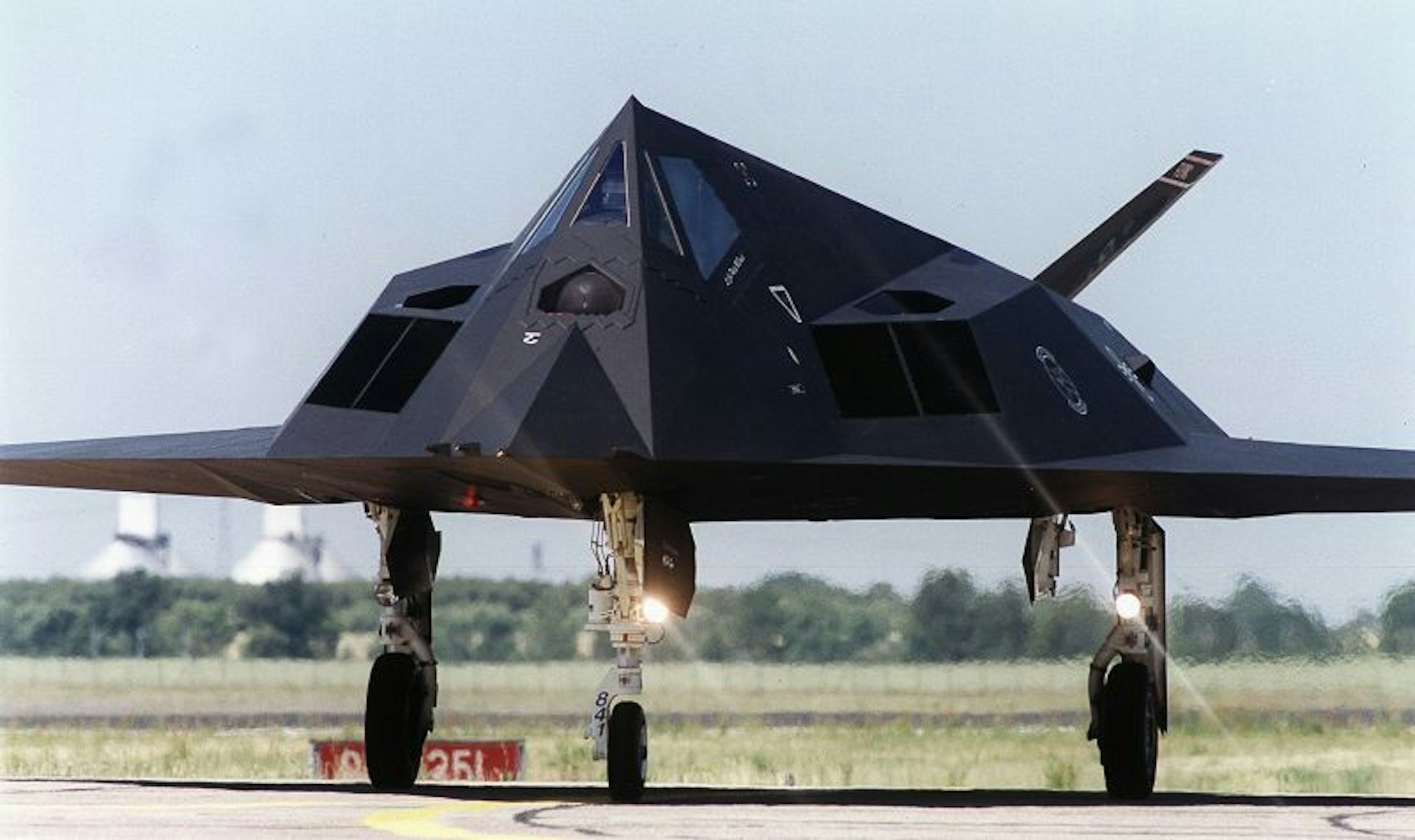 Historisches Foto der ILA 2000: Der F-117 Nighthawk