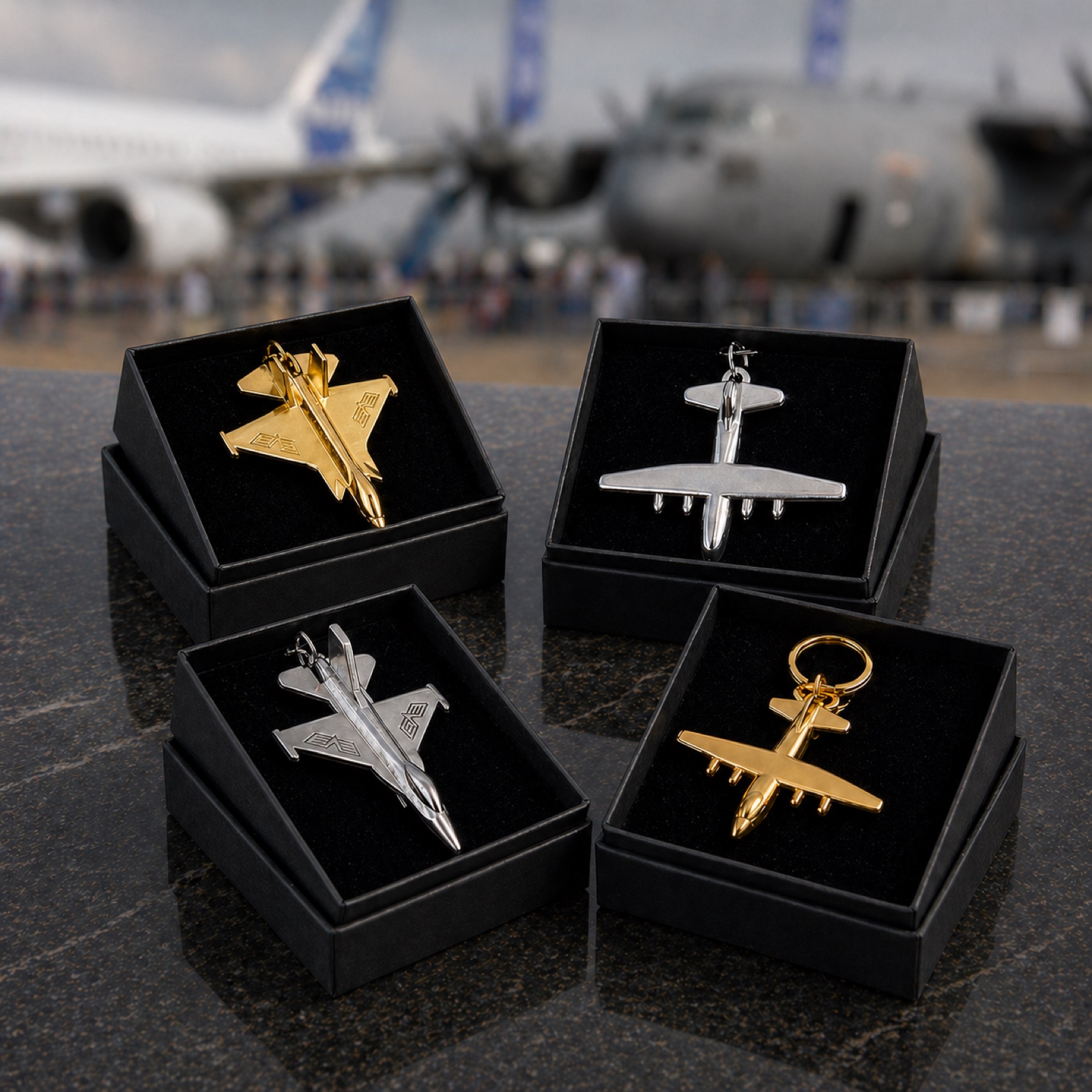 Jet Keychains von Air V Designs