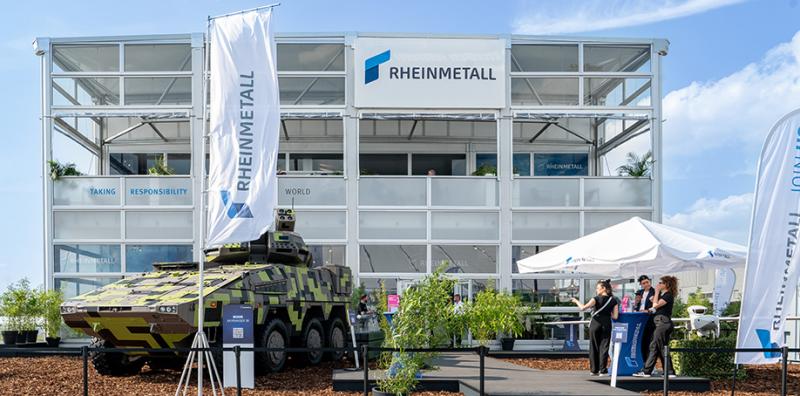 Rheinmetall Booth at ILA Berlin