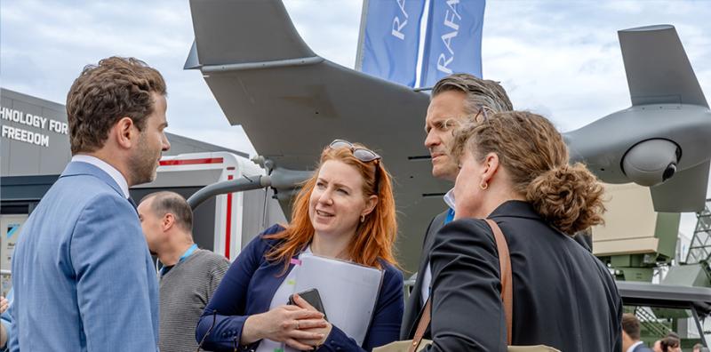Networking at Defence Park